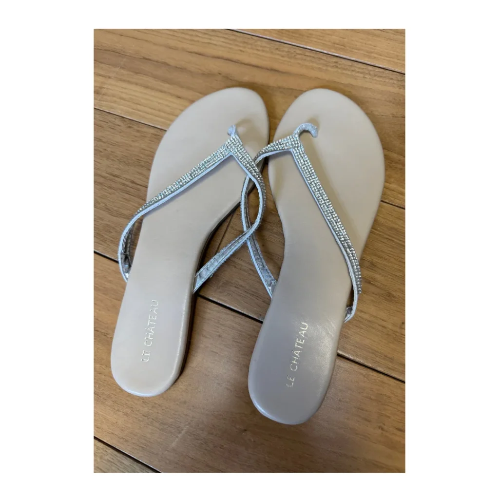 Image for Lot de 3 paires de sandales d'été femme – Reef et Le Château tailles 9–10 (convient env. taille 9–10)