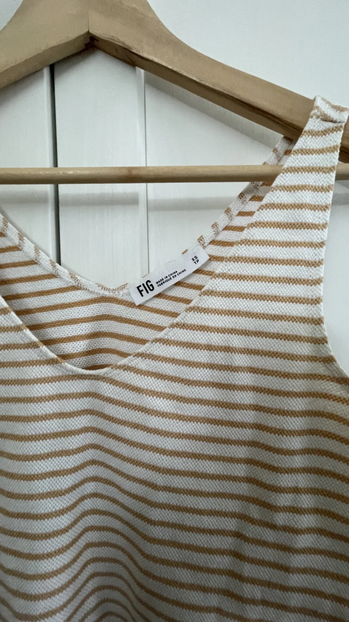 Image for Camisole FIG rayée