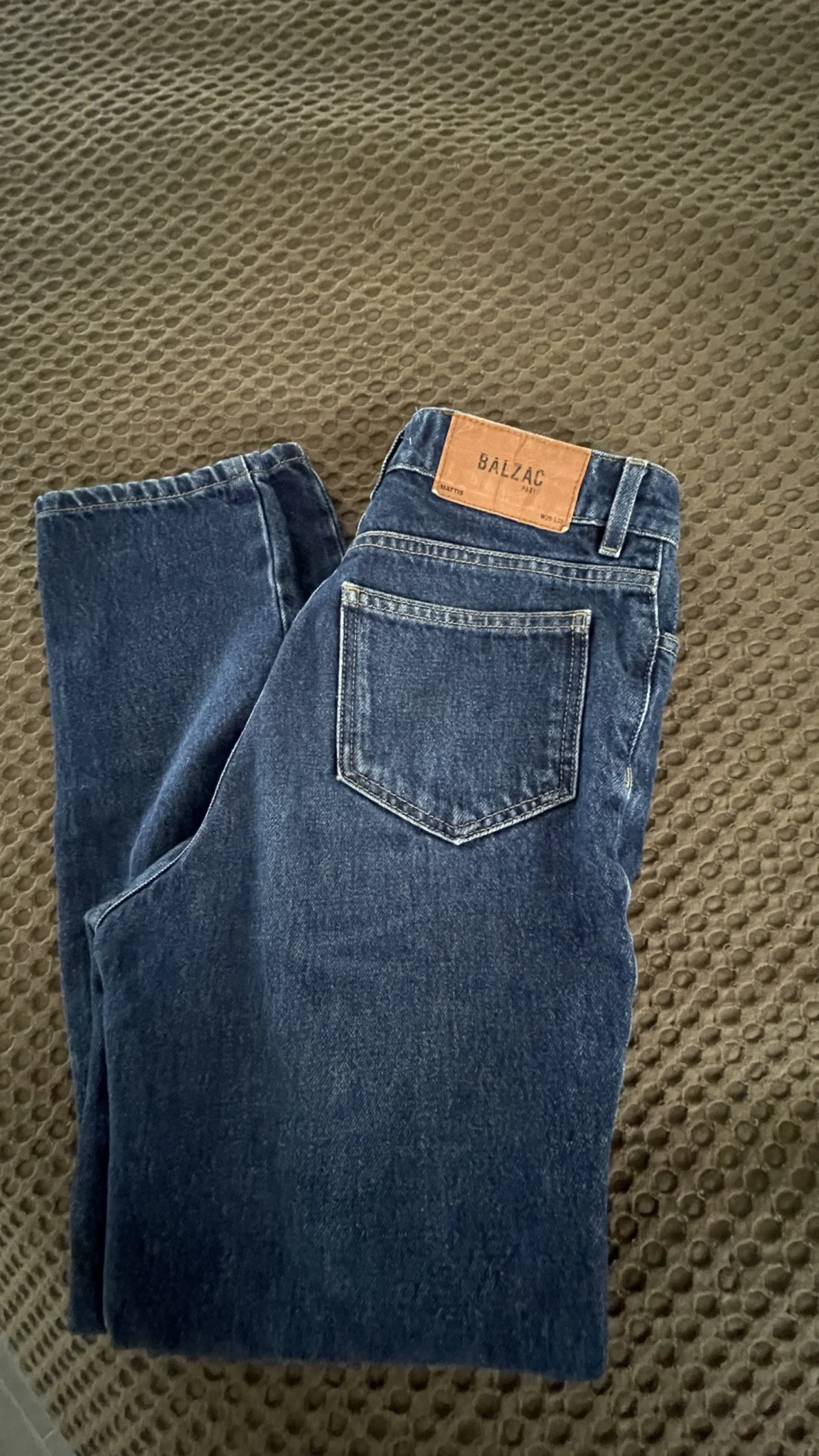 Image for Jeans bleu foncé Balzac