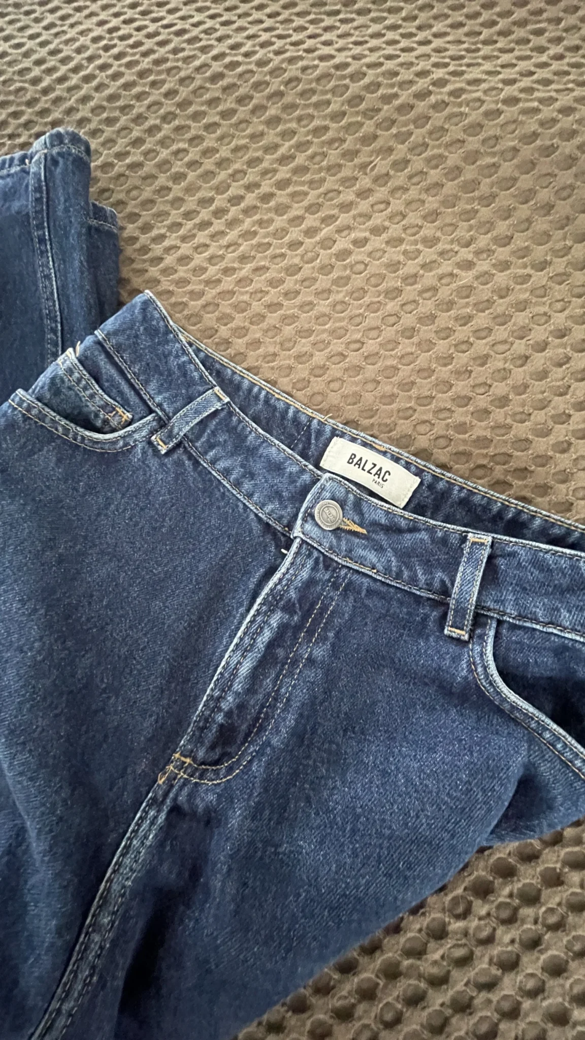Image for Jeans bleu foncé Balzac