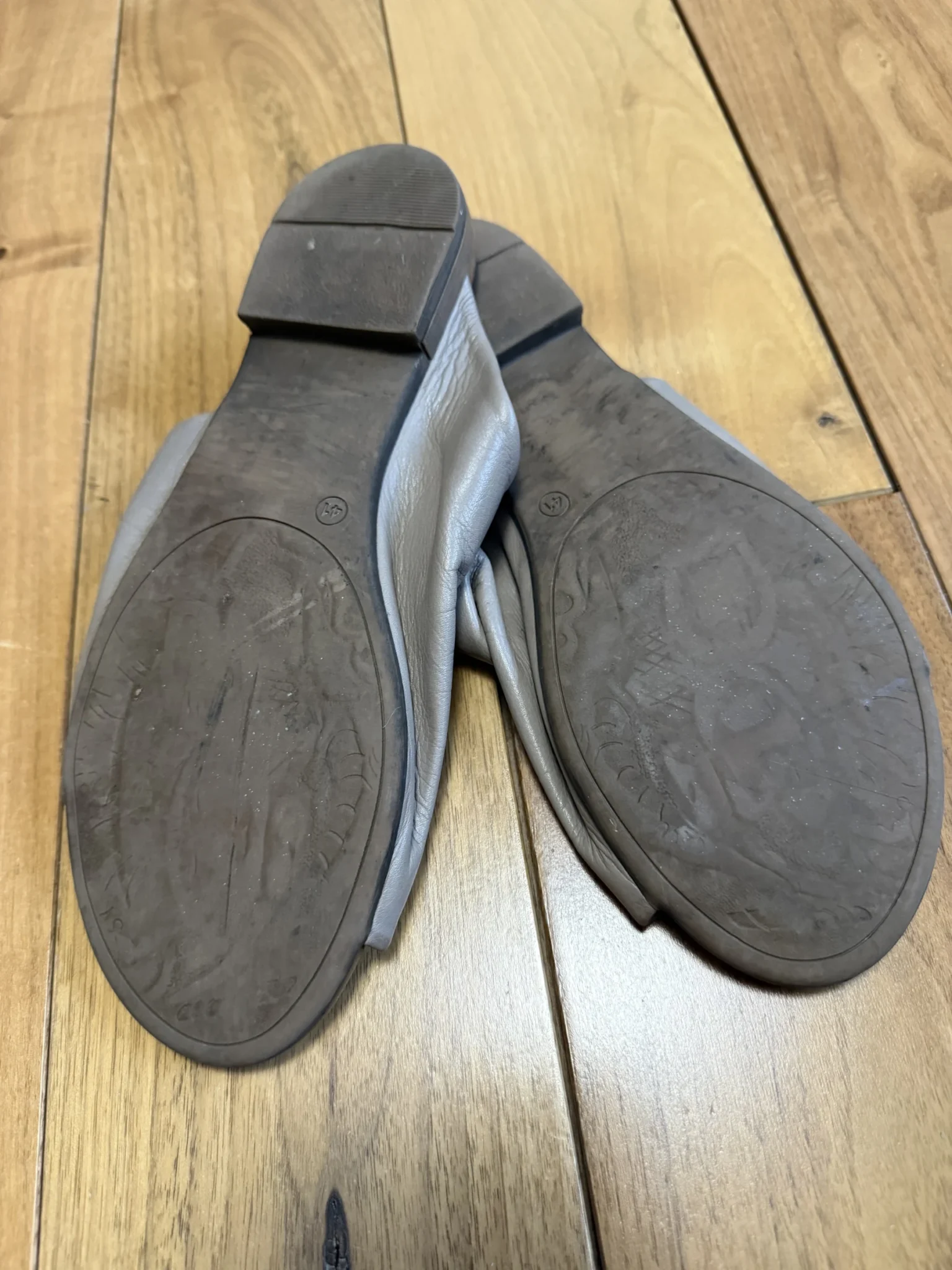 Image for Pack of 3 pairs of Bueno sandals in genuine leather - white, taupe and black | Size 41 ( fits size 9 )