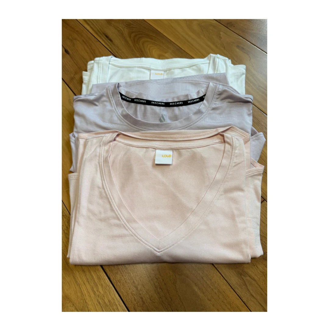 Lot de 3 hauts femme taille M | Lolë et Skechers | Vêtements confortables et athlétiques Lolë seconde main