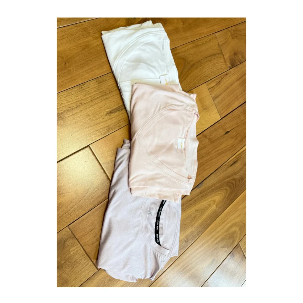 Image for Set of 3 women's tops size M | Lolë and Skechers | Comfortable and athletic clothing