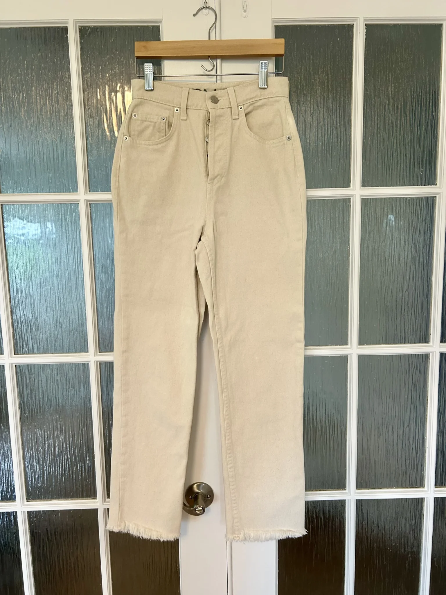 Featured image for Jeans jambe droite