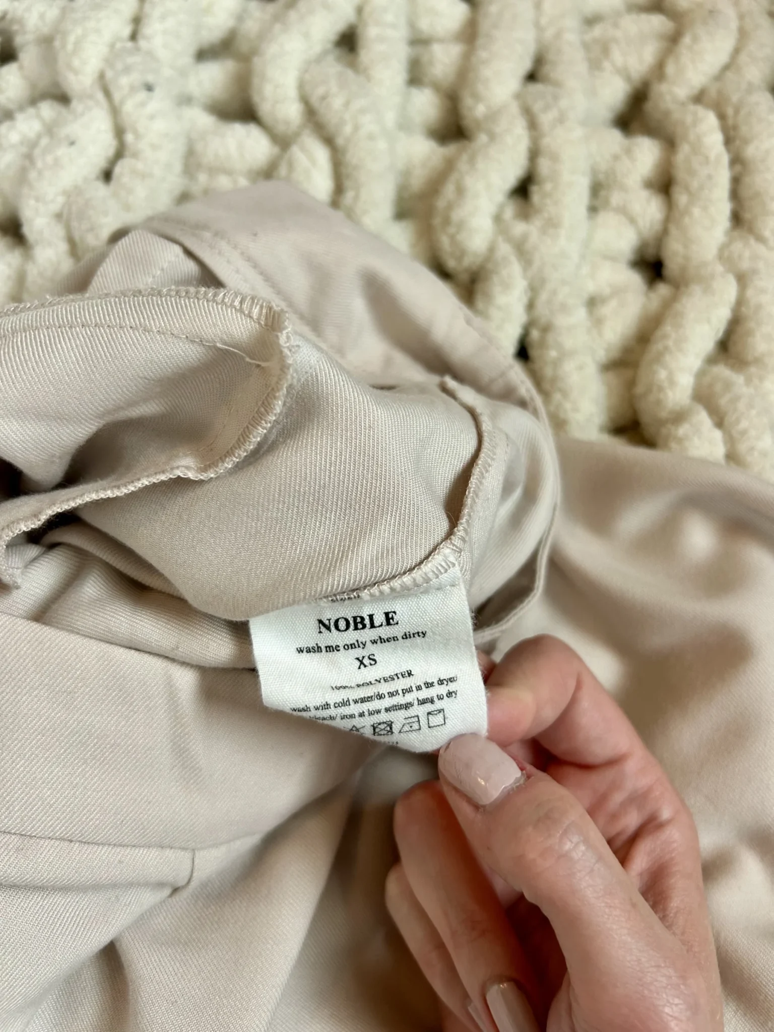 Image for ⬇️ Trousers crème