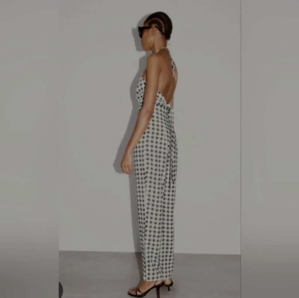 Image for Jumpsuit pied de poule