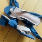 Thumbnail for Sandales à talons denim