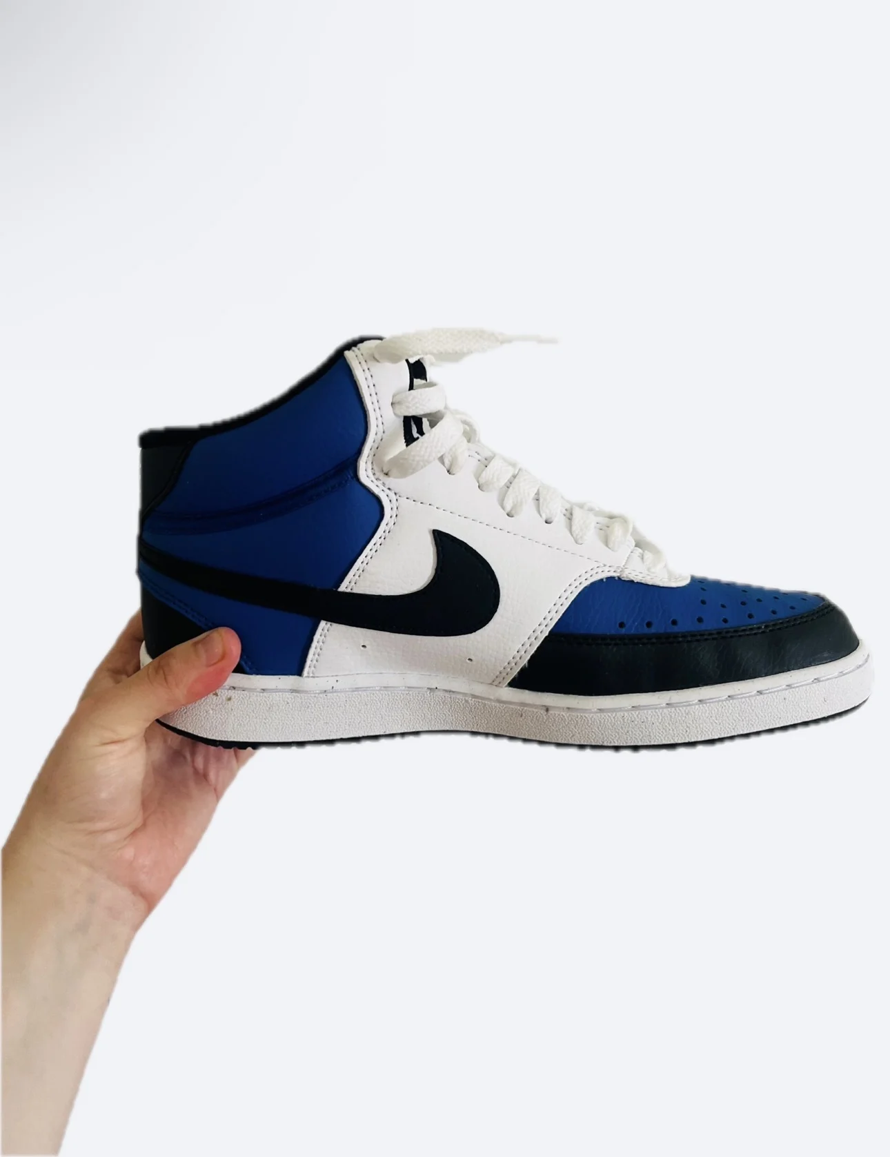 Nike Court Vision Mid – Game Royal/Blanc/Noir – NEUF jamais porté 👟 Nike seconde main