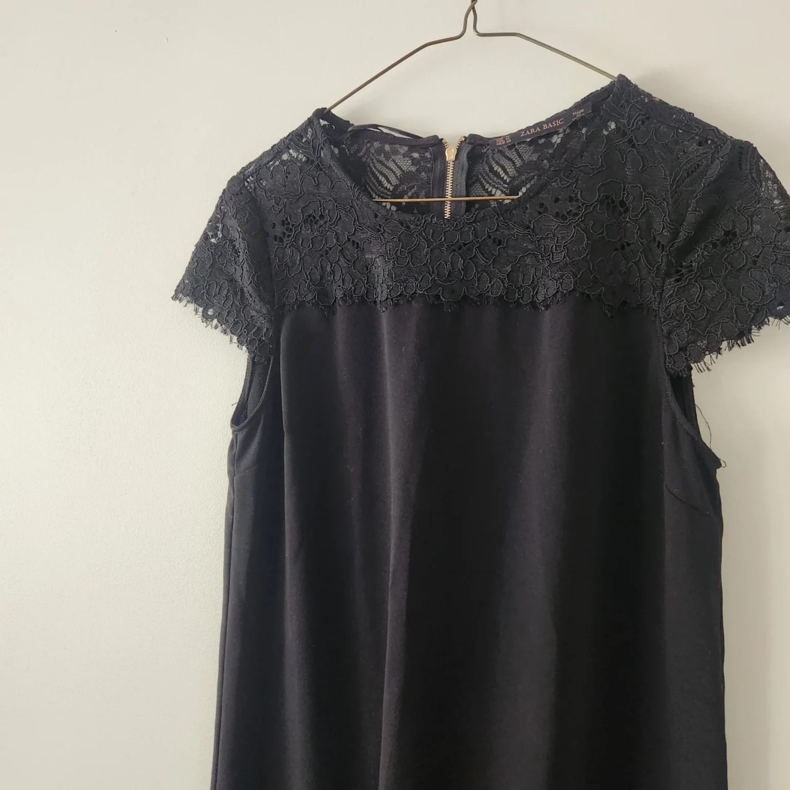 Image for Black dress with lace