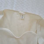 Thumbnail for H&M xs cream jumper