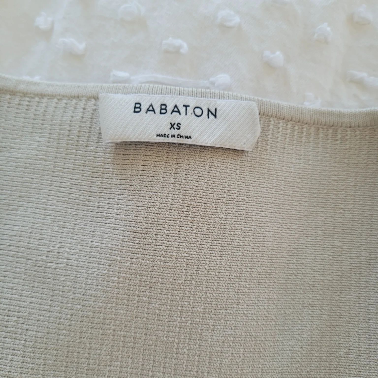 Image for Crop t-shirt Babaton (Aritzia ) xs