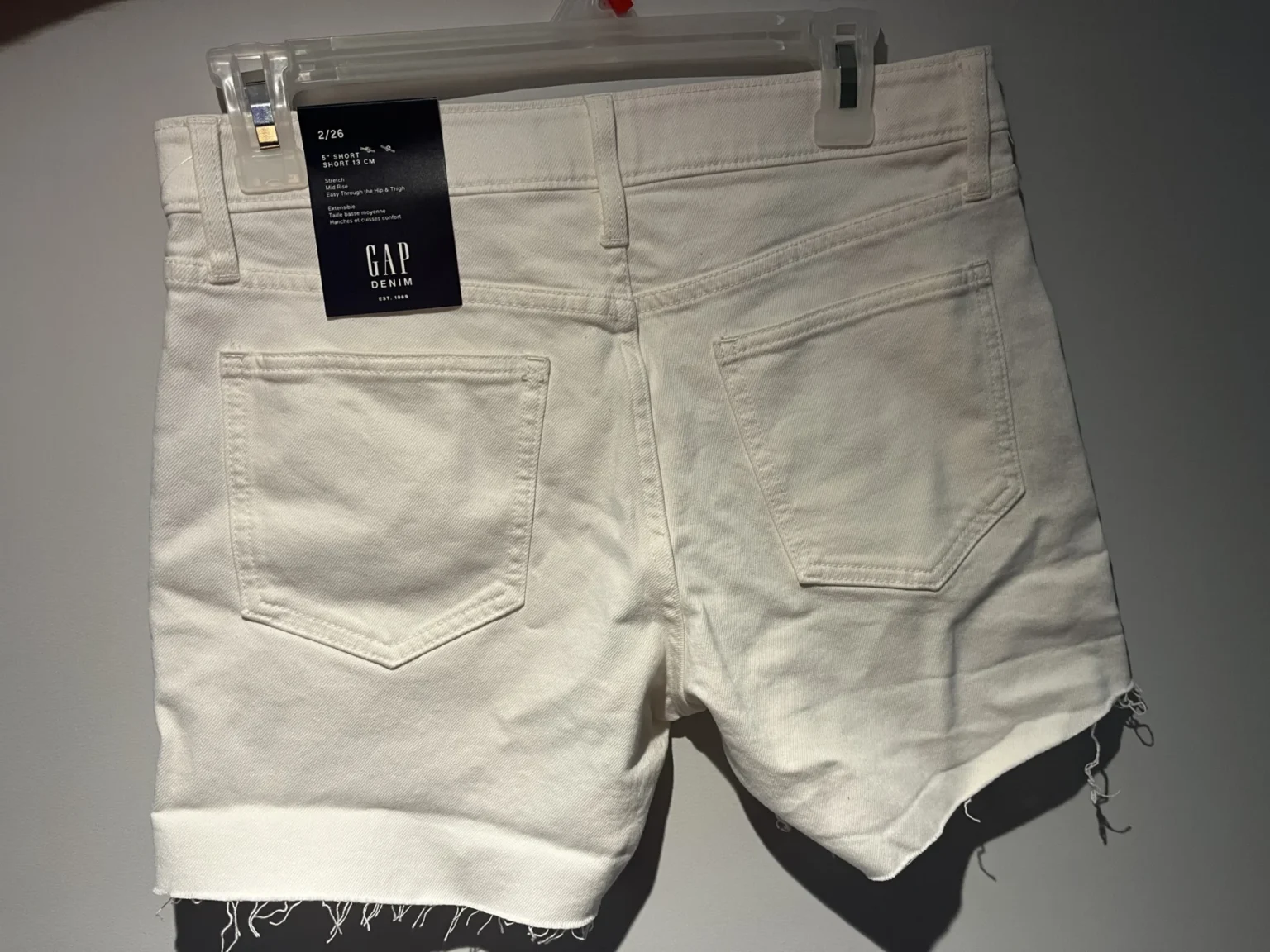 Image for Gap Women's White Shorts
