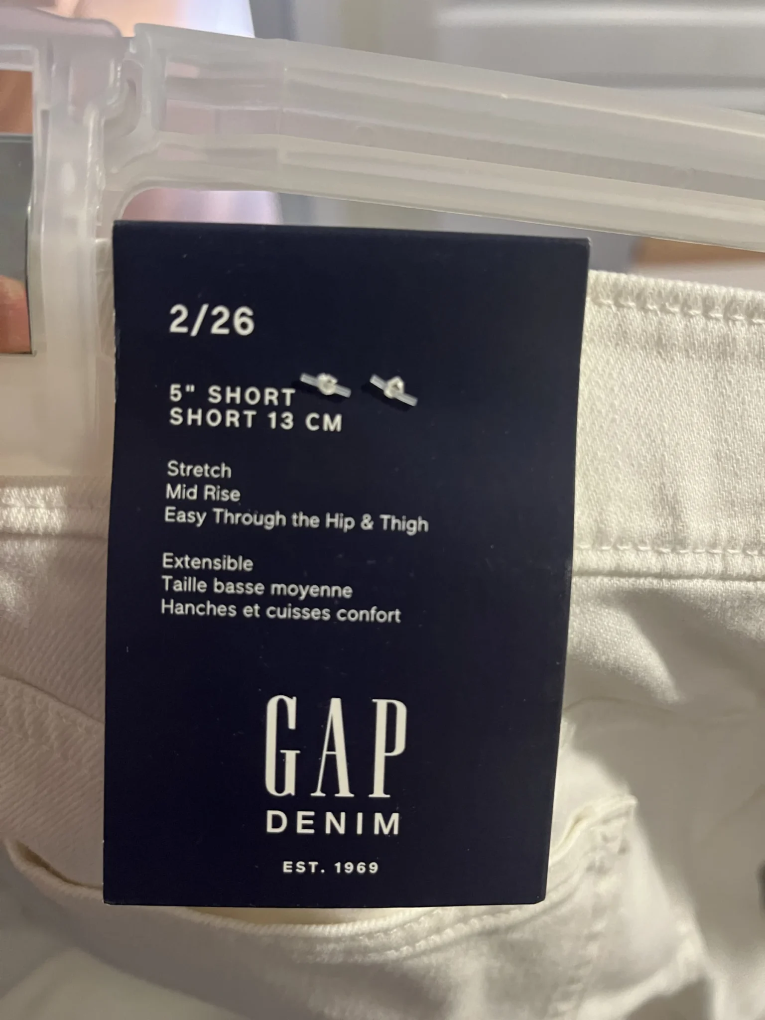 Image for Gap Women's White Shorts