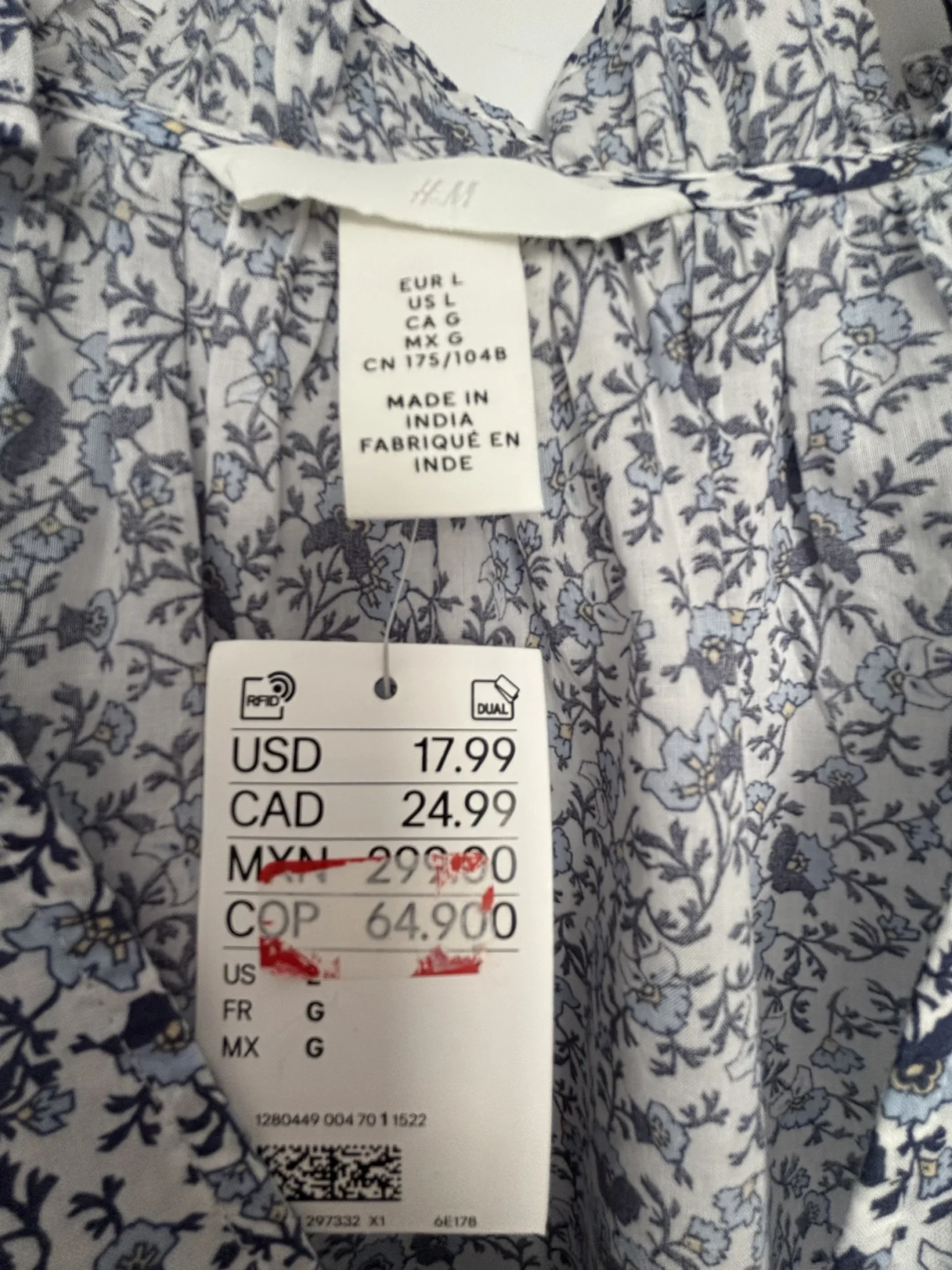 Image for Floral blouse