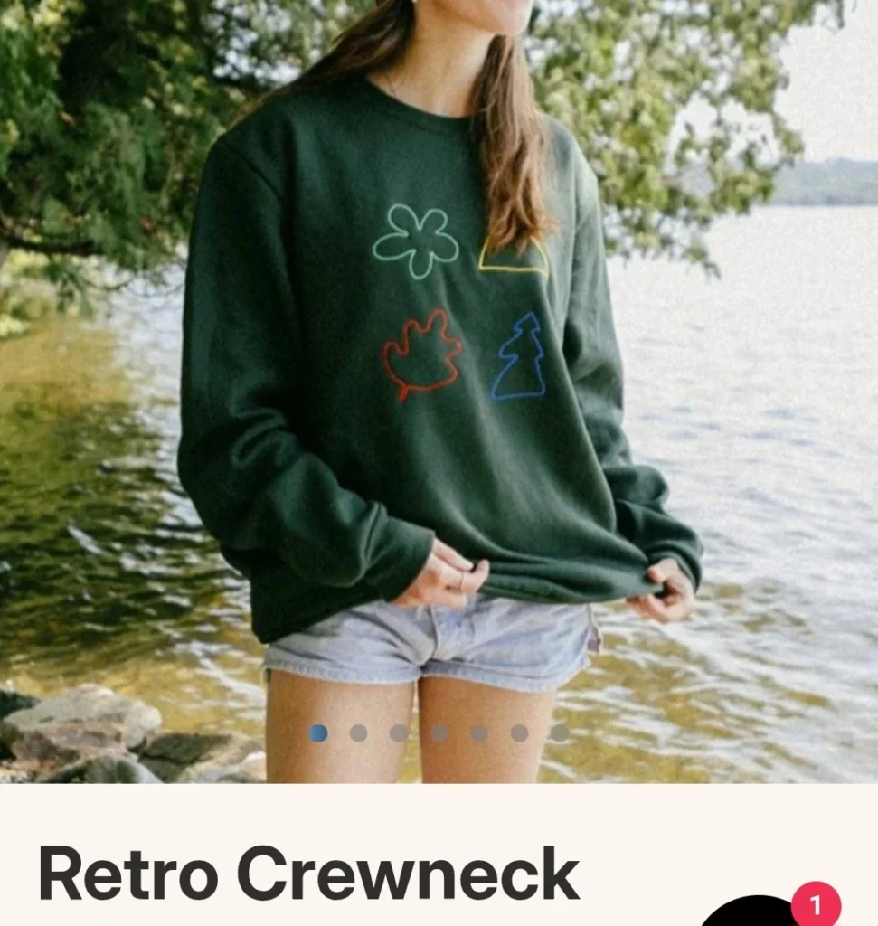 Image for Crewneck Les 4 saisons