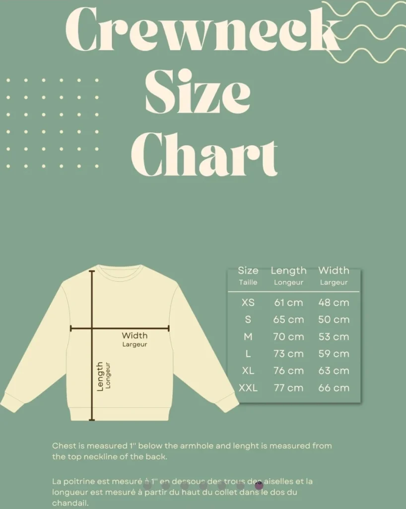 Image for Crewneck Les 4 saisons