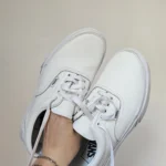 Featured thumbnail for *Rares - édition limitée* Vans Era plate-forme cuire vegan blanc grandeur 8