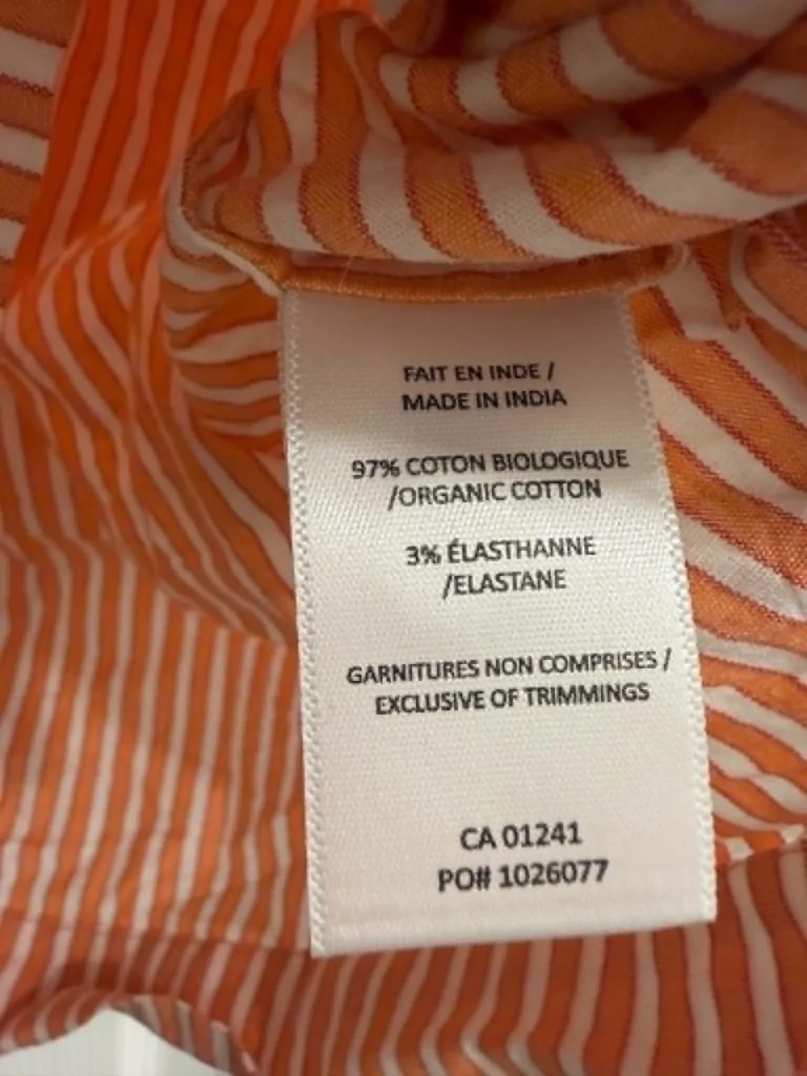 Image for Crop shirt