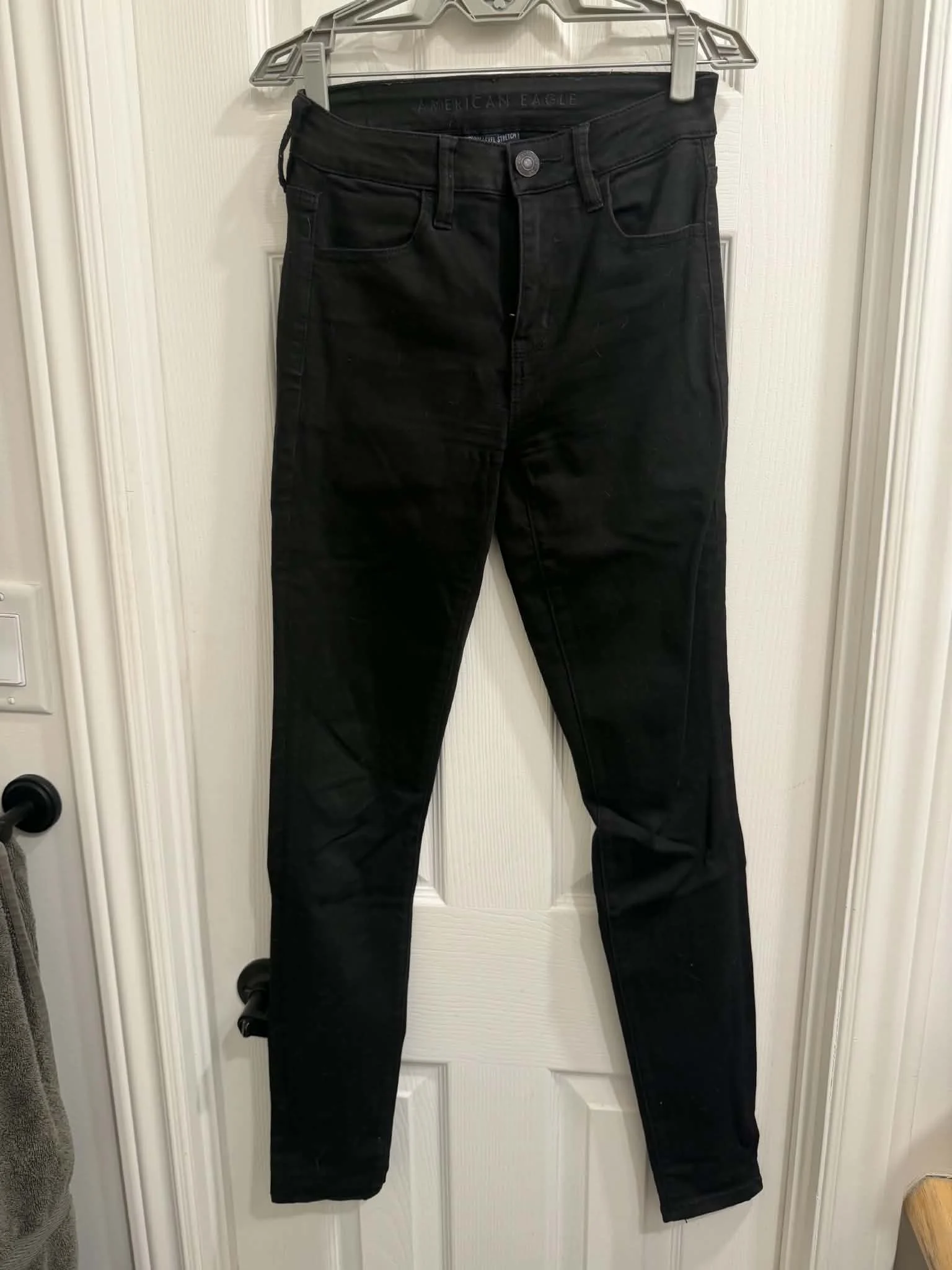 Jeans Noir American Eagle Outfitters seconde main