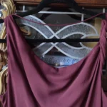 Thumbnail for BR-Magnificent burgundy dress new with label
