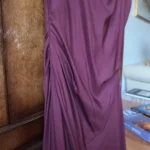 Thumbnail for BR-Magnificent burgundy dress new with label