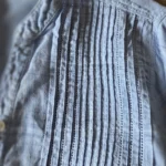 Thumbnail for Brora-Magnificent soft blue blouse 100% linen