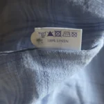 Thumbnail for Brora-Magnificent soft blue blouse 100% linen