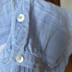 Thumbnail for Brora-Magnificent soft blue blouse 100% linen