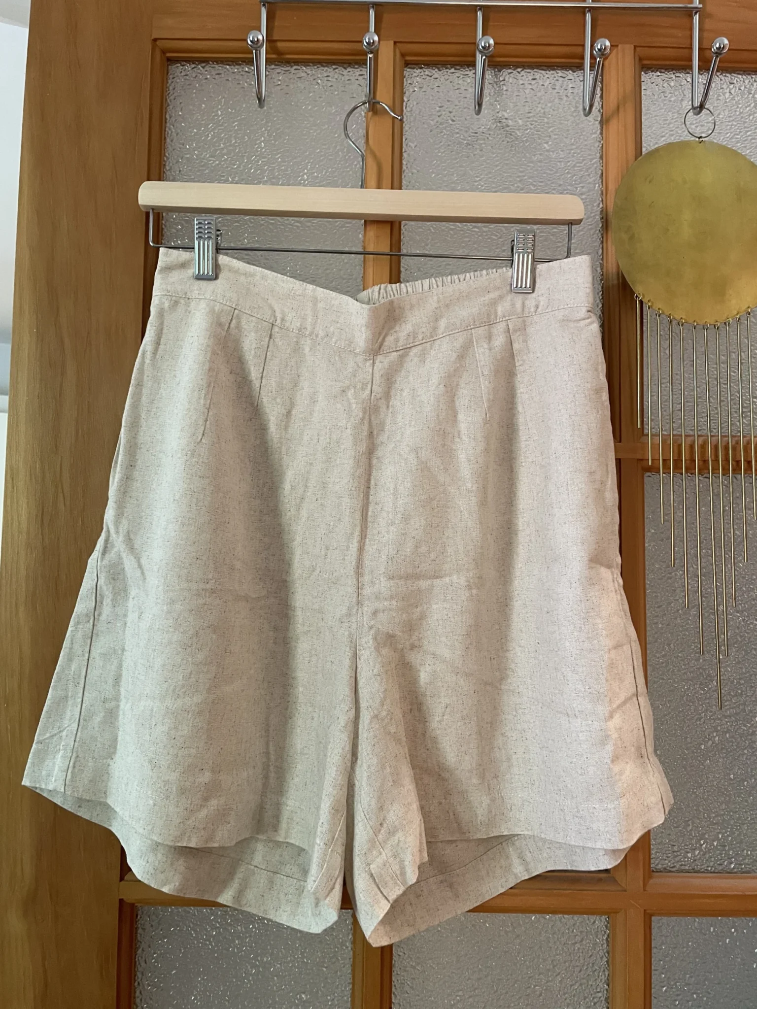 Image for Linen long shorts