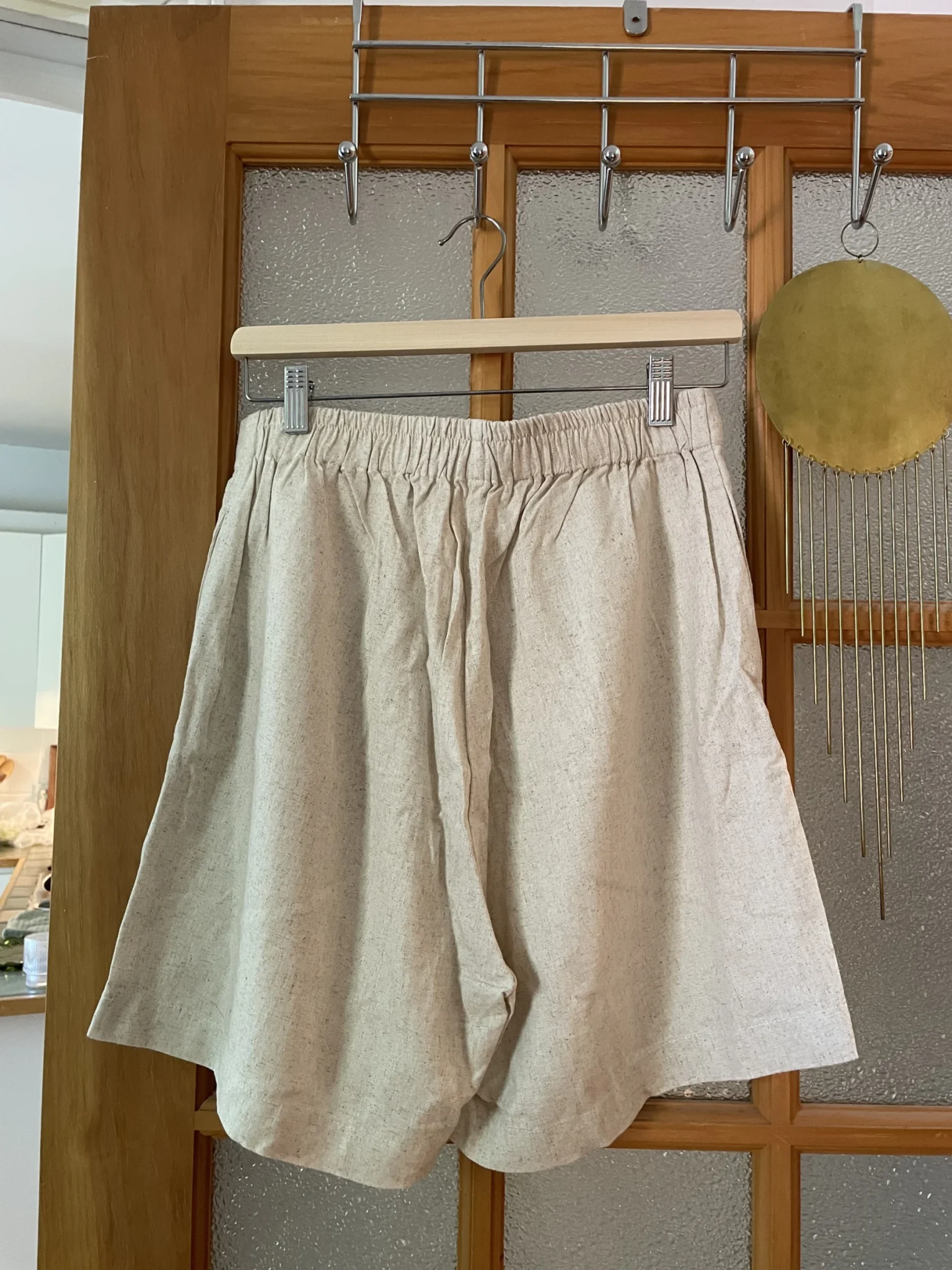 Image for Linen long shorts