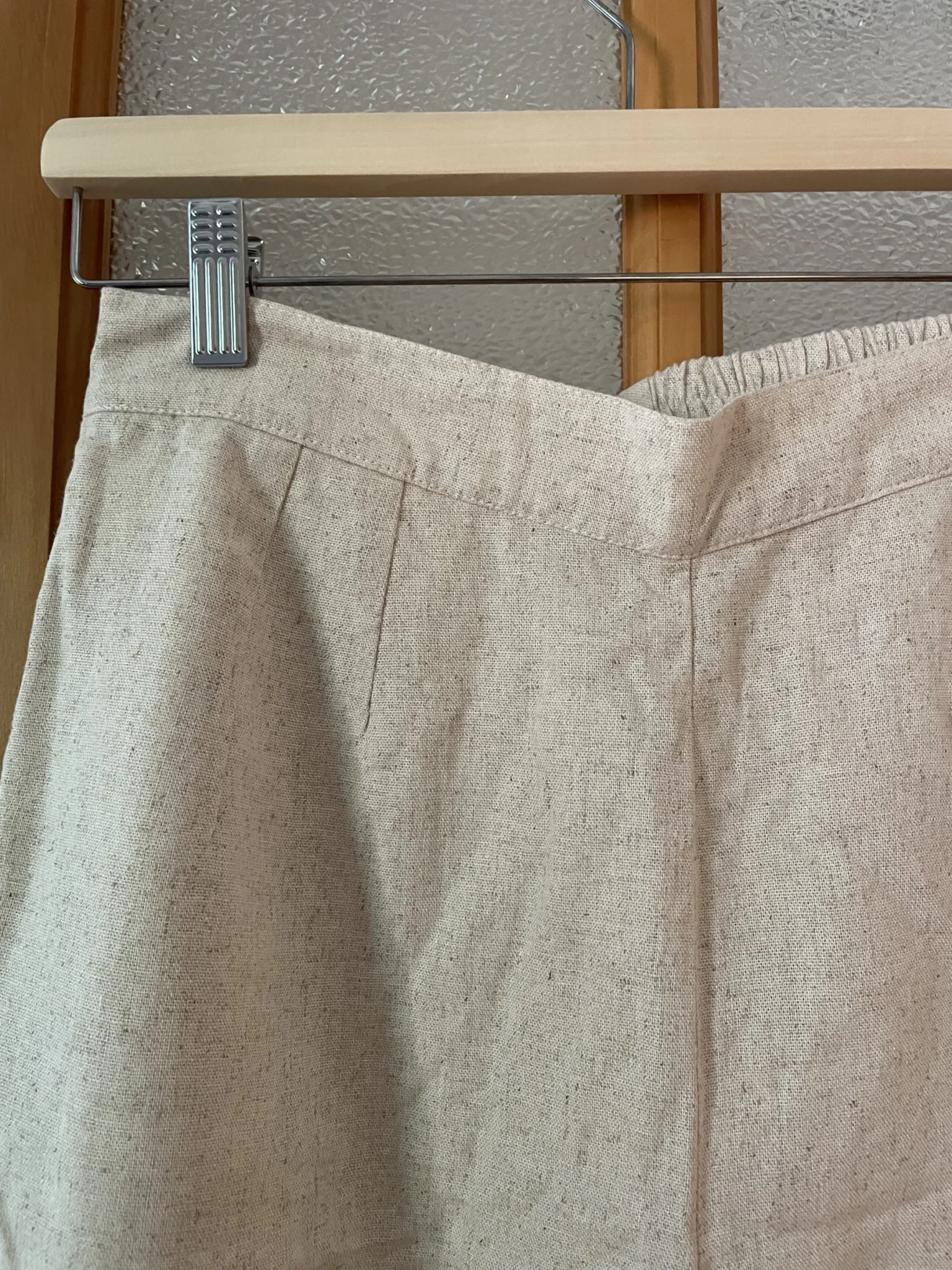 Image for Linen long shorts