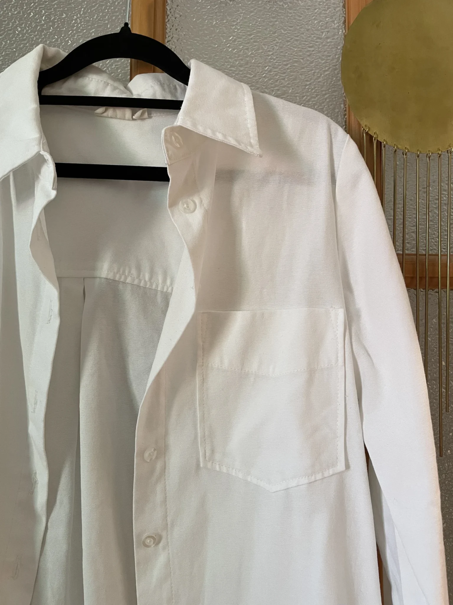 Image for White oversized shirt