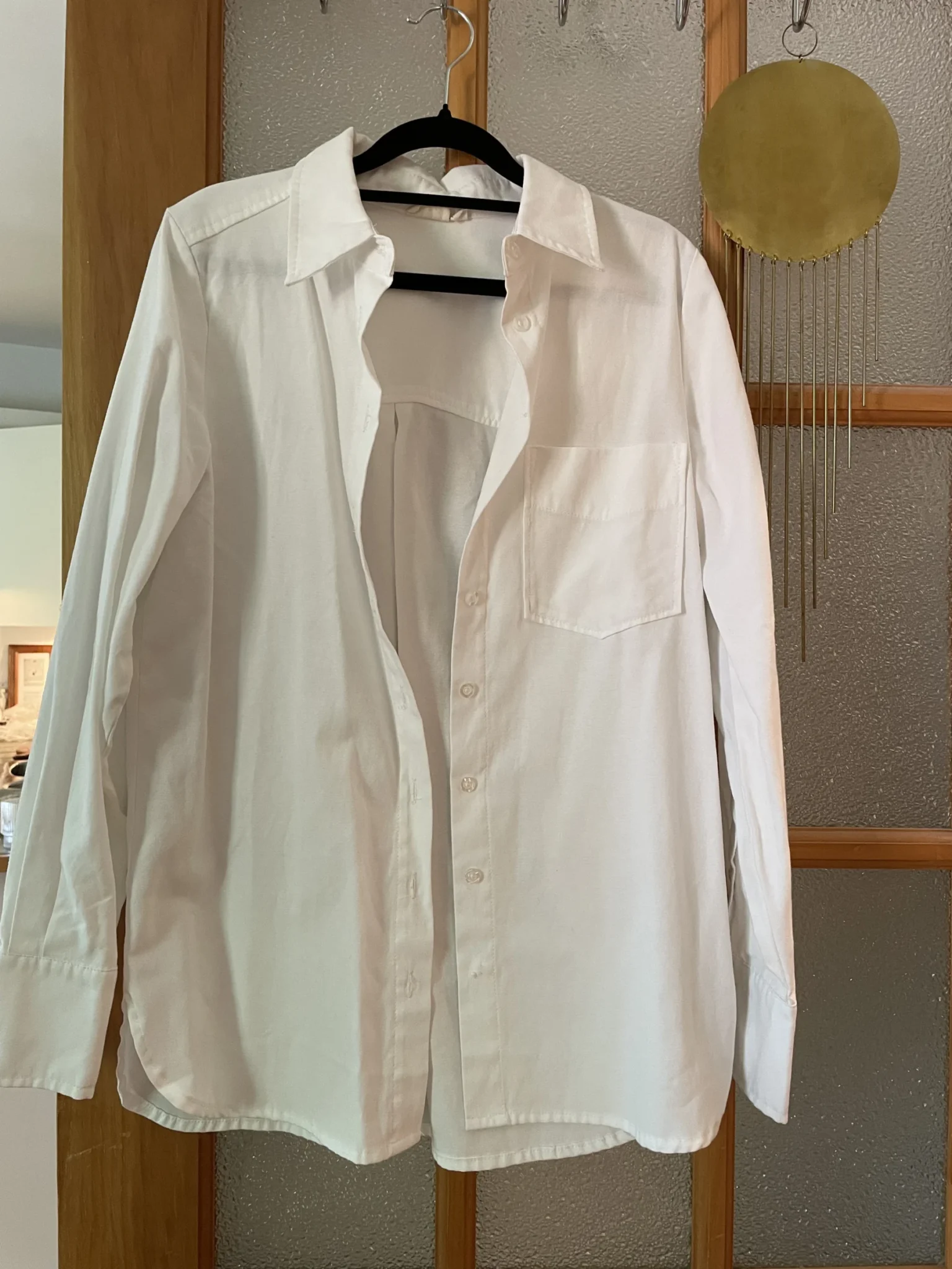 Image for White oversized shirt