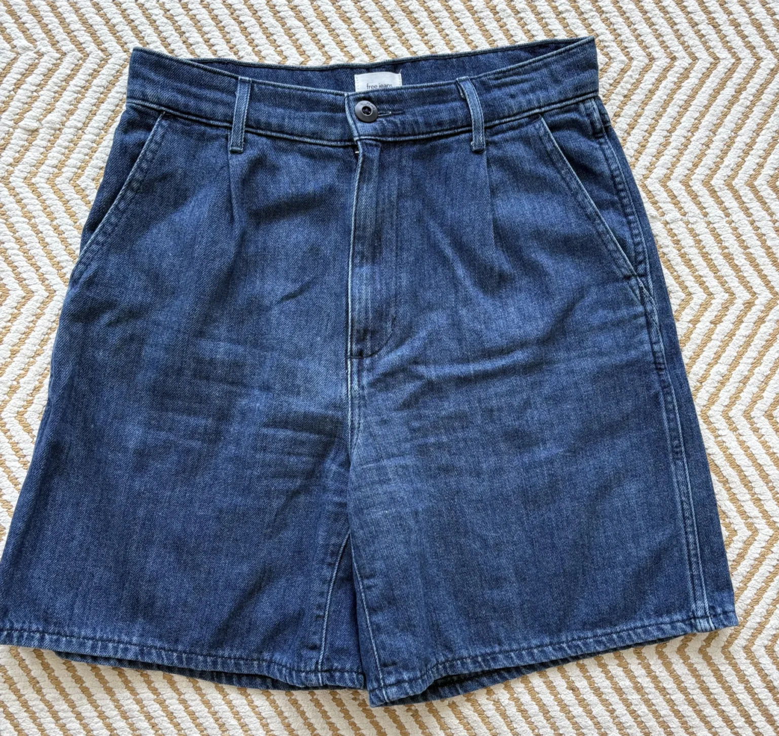 Featured image for Aritzia denim shorts