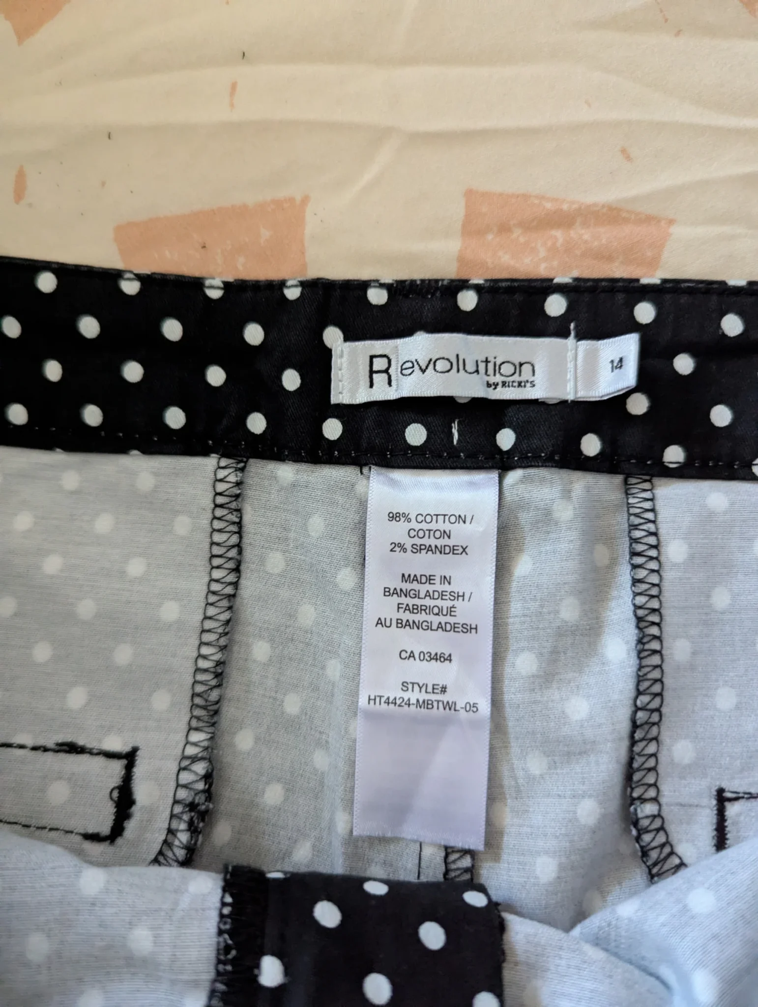 Image for Polka dot shorts