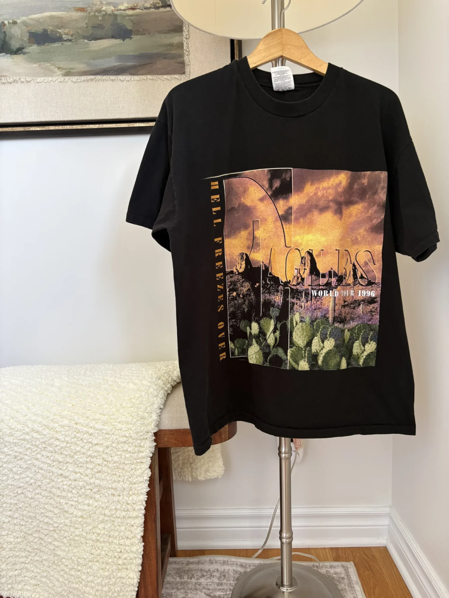 Featured image for T-shirt vintage Eagles 90s
