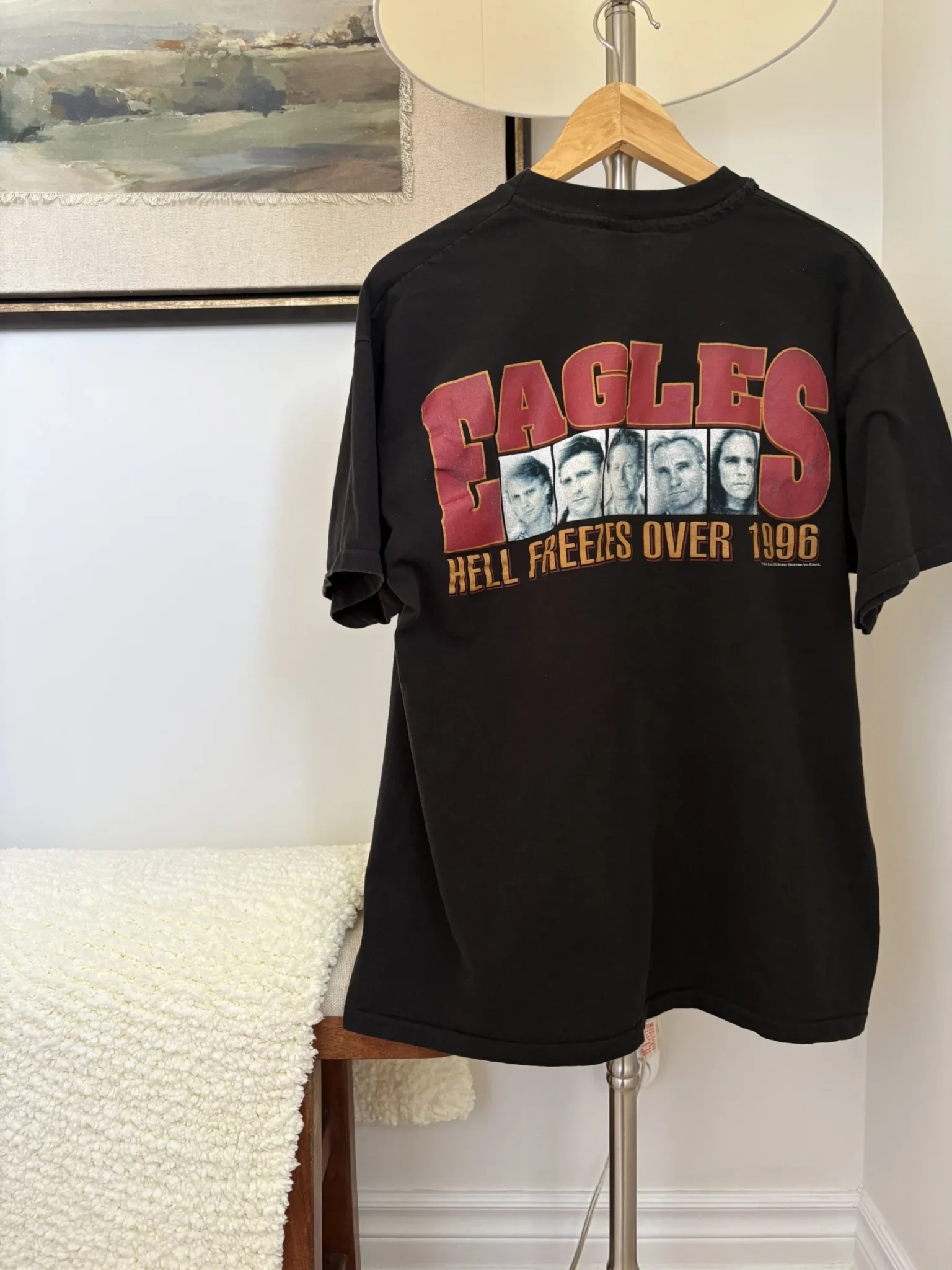 Image for T-shirt vintage Eagles 90s