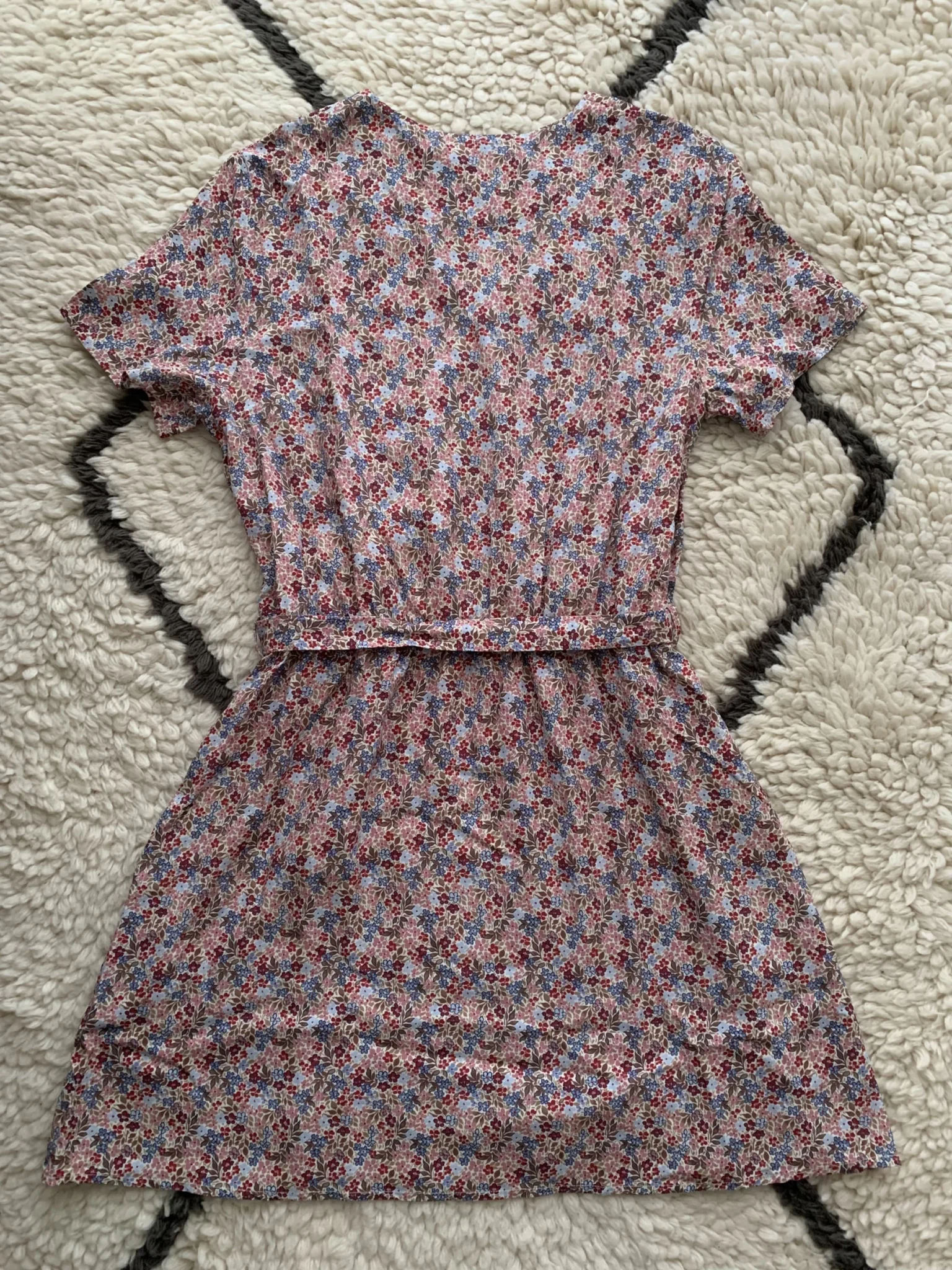 Image for FIG floral short dress