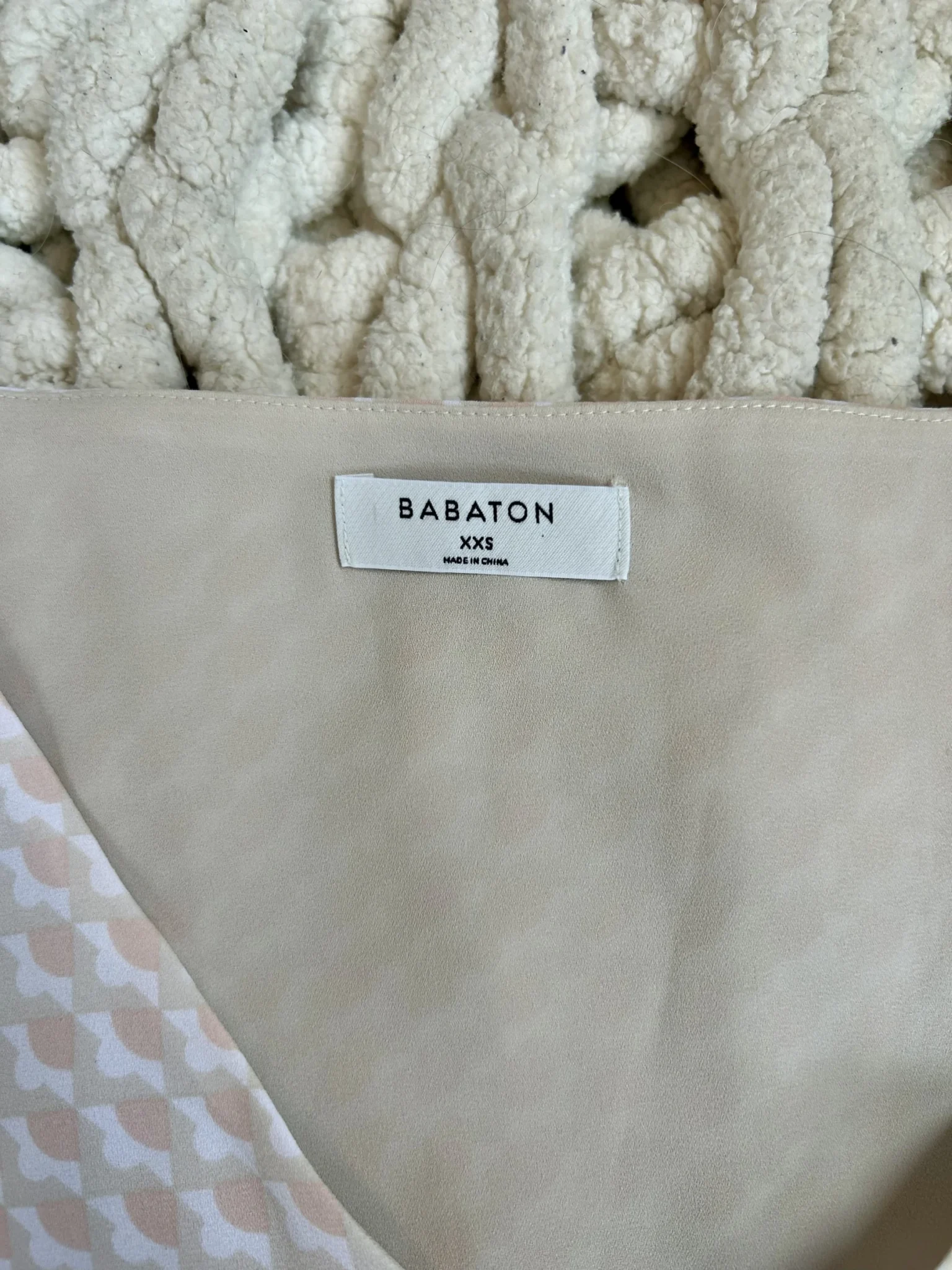 Image for Babaton crop top