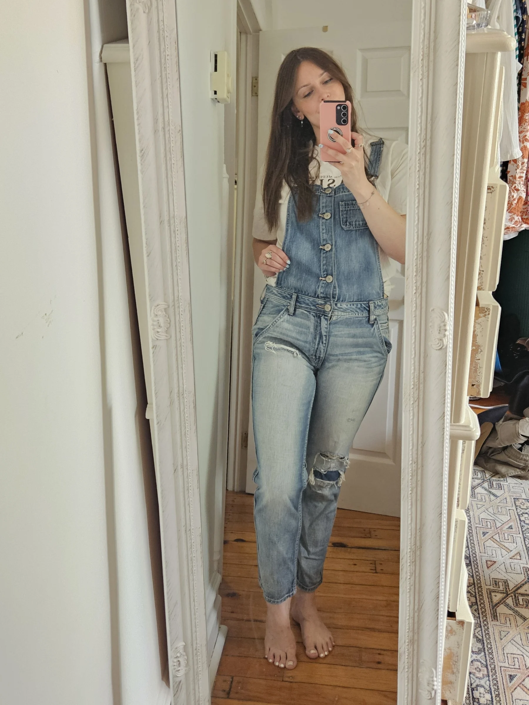 Salopette en jean American Eagles grandeur M American Eagle Outfitters seconde main