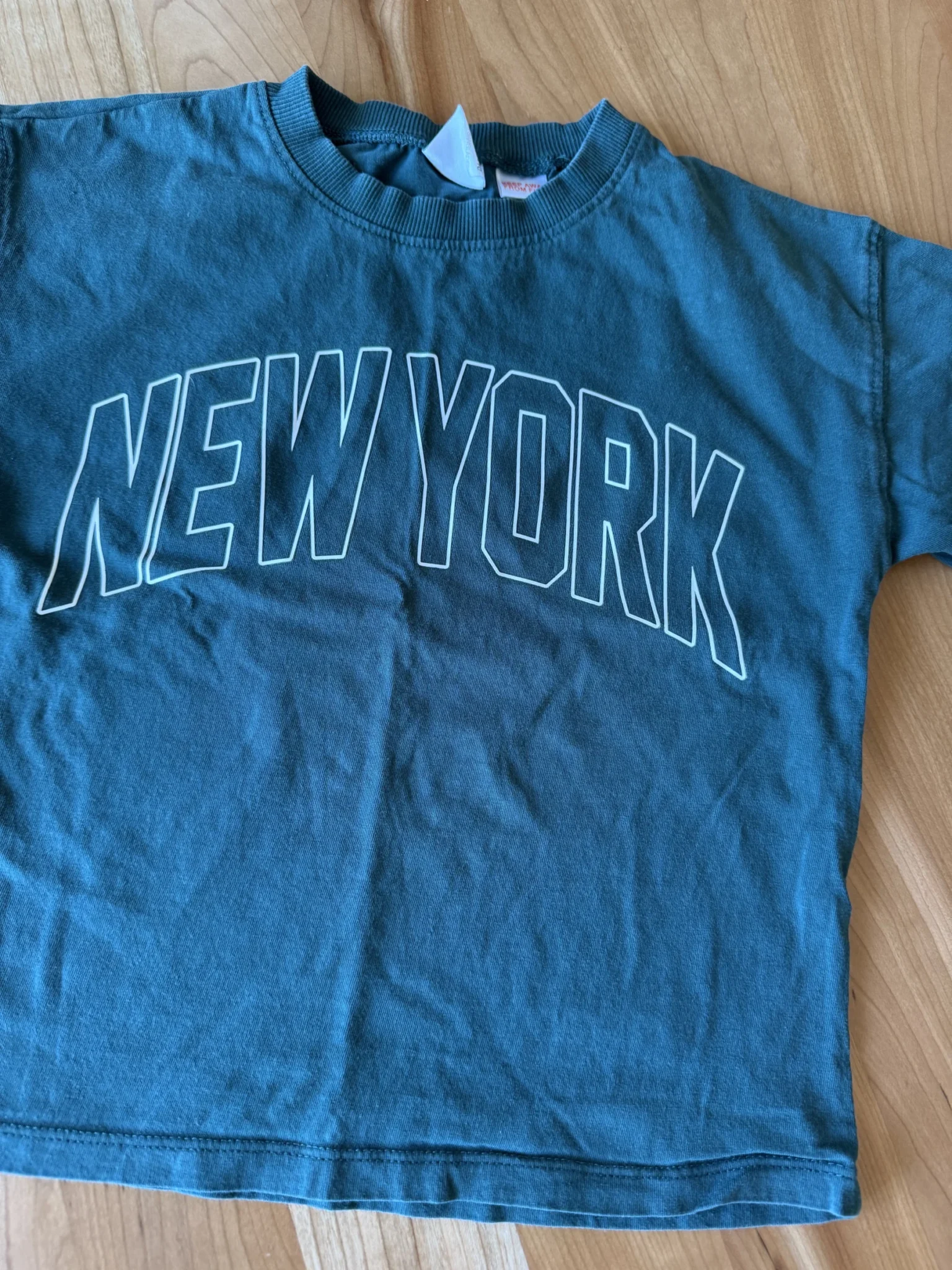 Image for Tshirt vert forêt New York