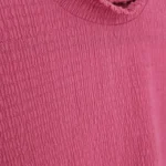 Thumbnail for Top de base fuchsia gaufré et stretchy