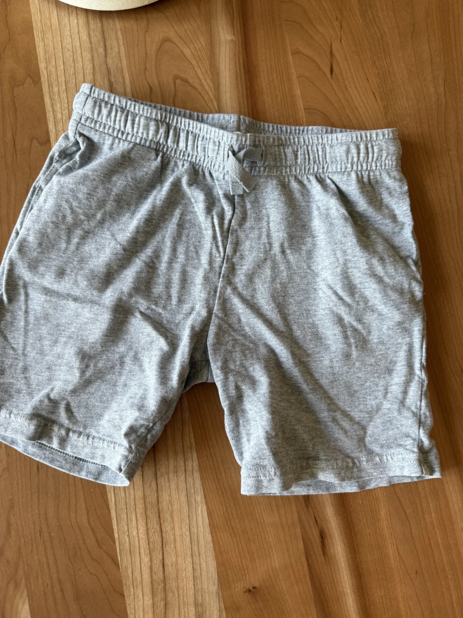 Image for Short gris en coton léger