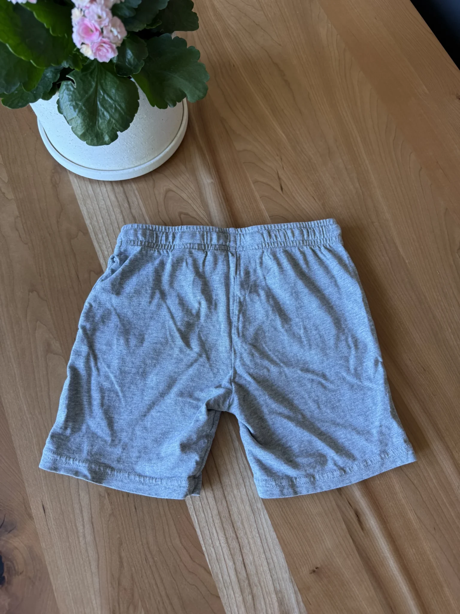 Image for Short gris en coton léger