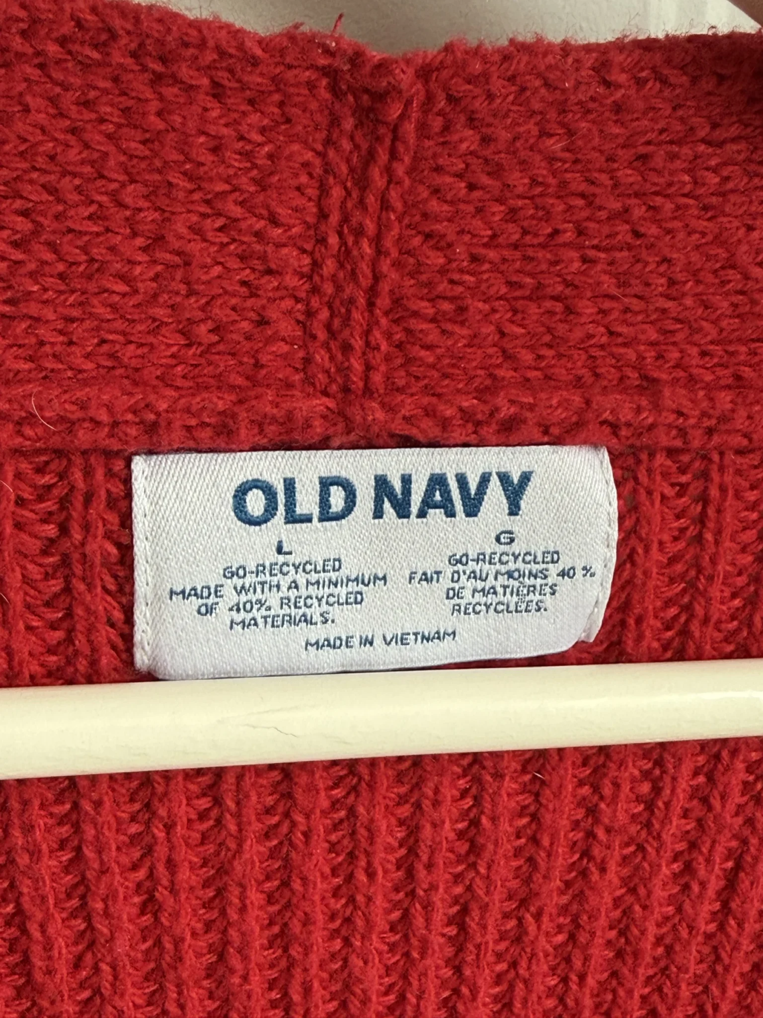 Image for Cardigan rouge