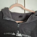 Thumbnail for Hoodie gris Climbing Mountain XL