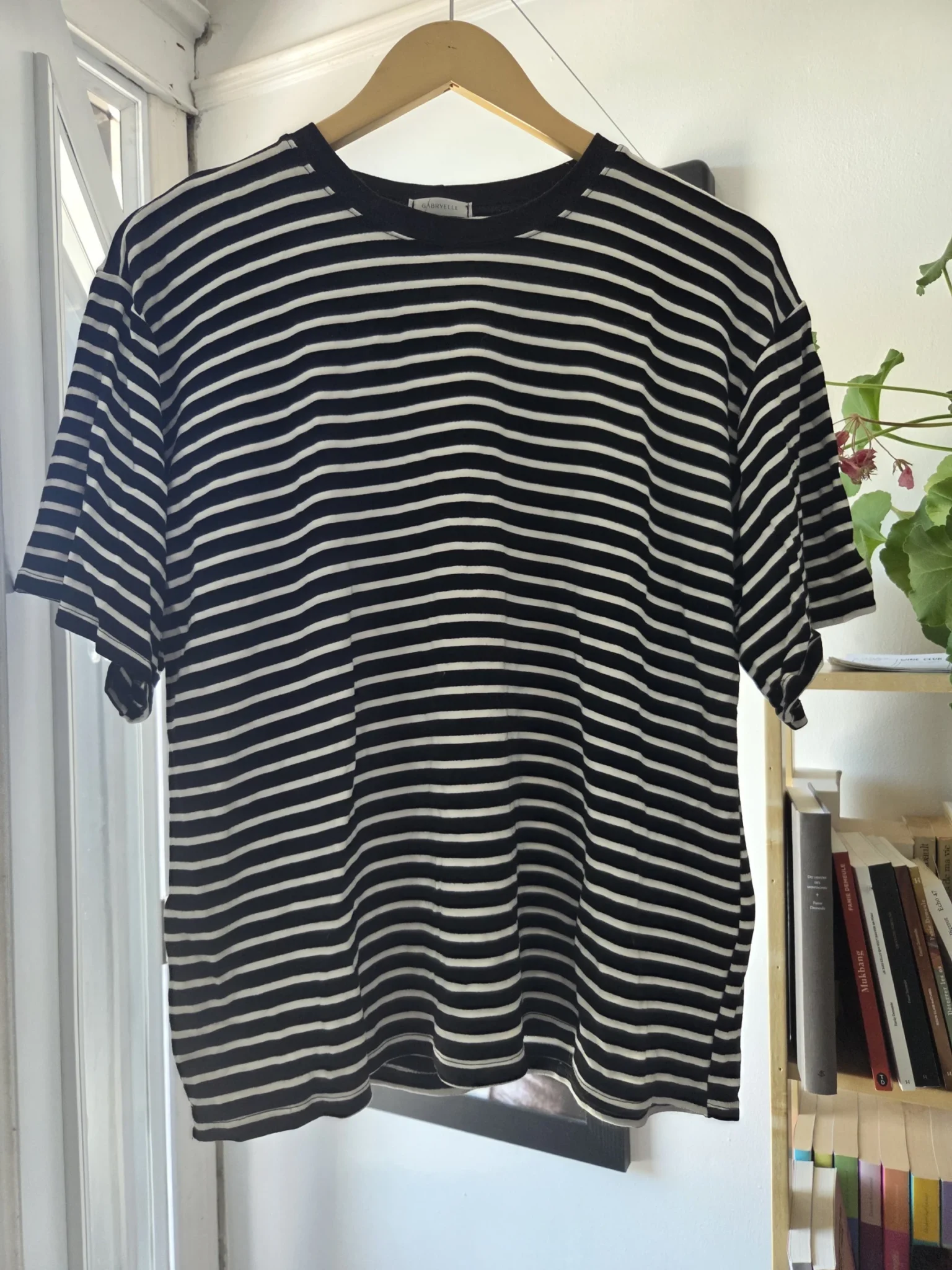 Image for T-shirt oversize à rayures