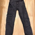 Featured thumbnail for Jeans cargo noir