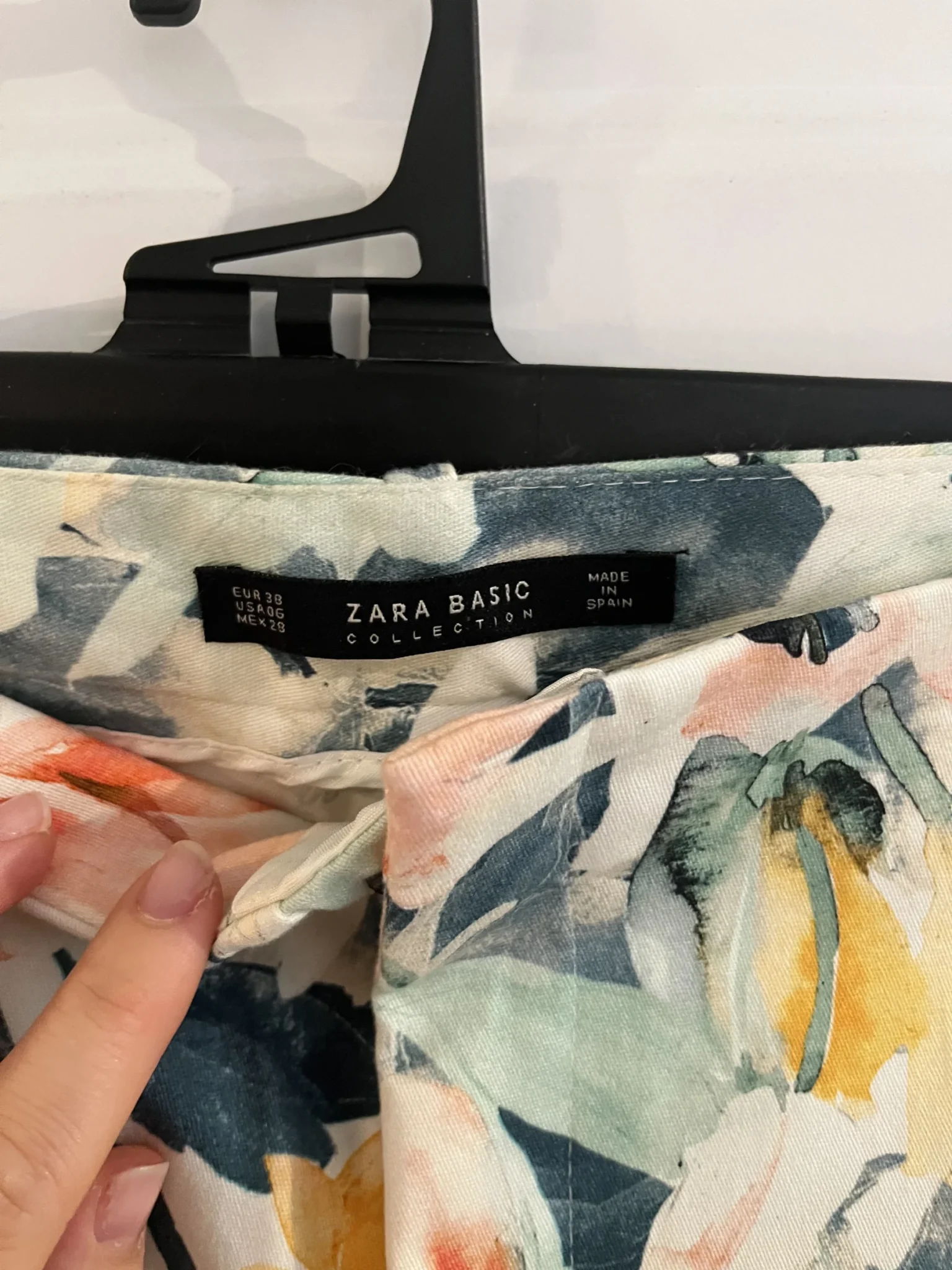 Image for Pantalons zara fleuris