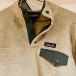 Thumbnail for Fleece Patagonia synchilla grise et verte